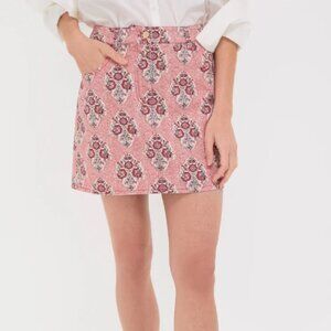 NWT  Tuckernuck Scarlet Sonata Denim Pippa Mini Skirt